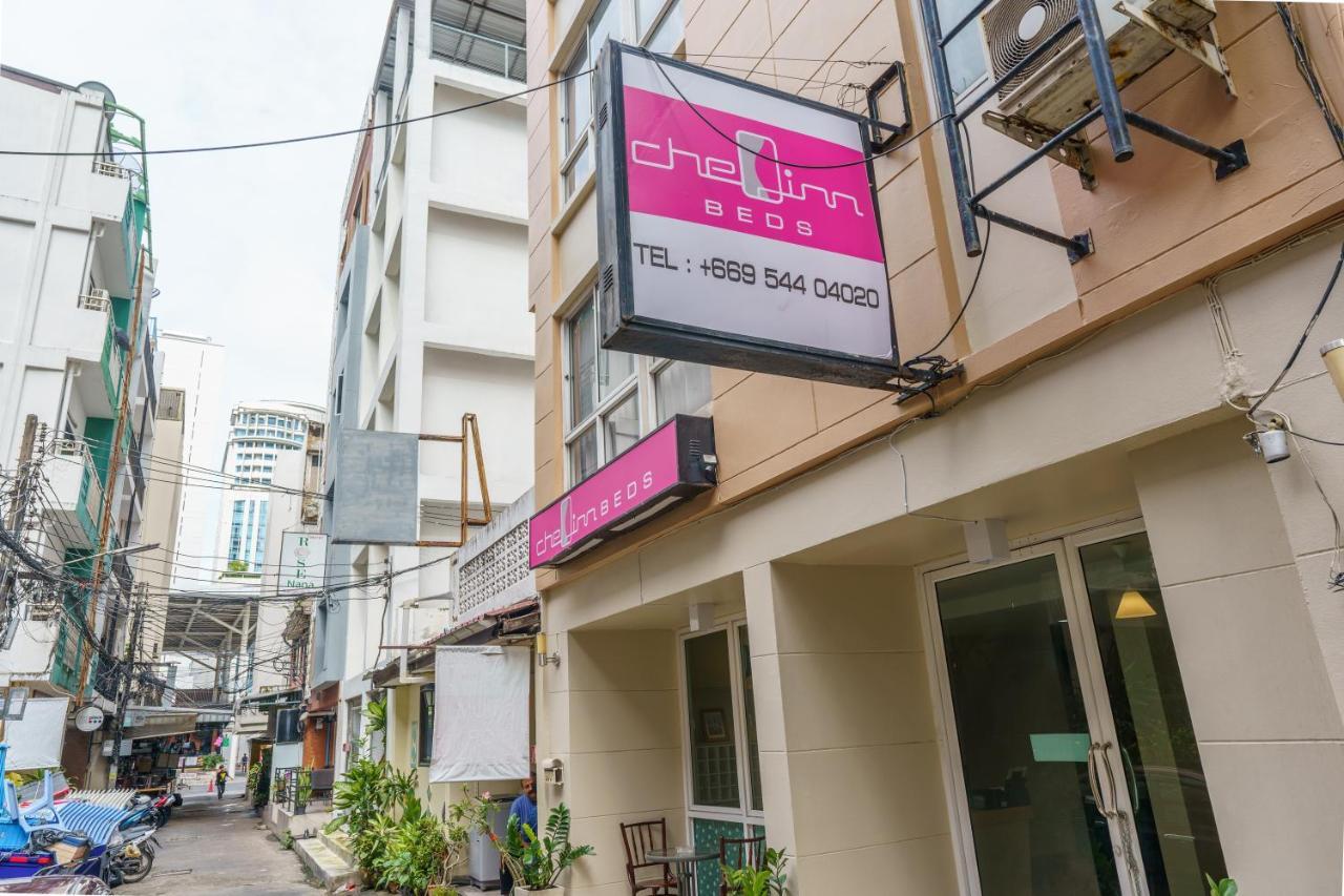 Cheqinn Bed Sukhumvit 4 Nana Plaza Bangkok Exteriör bild
